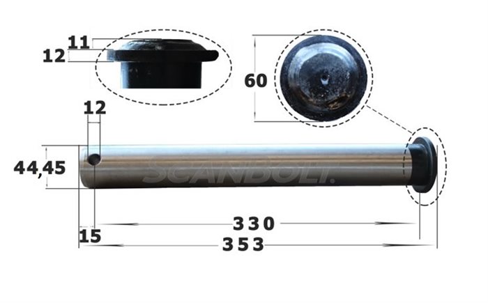 Bolt 44,50X330