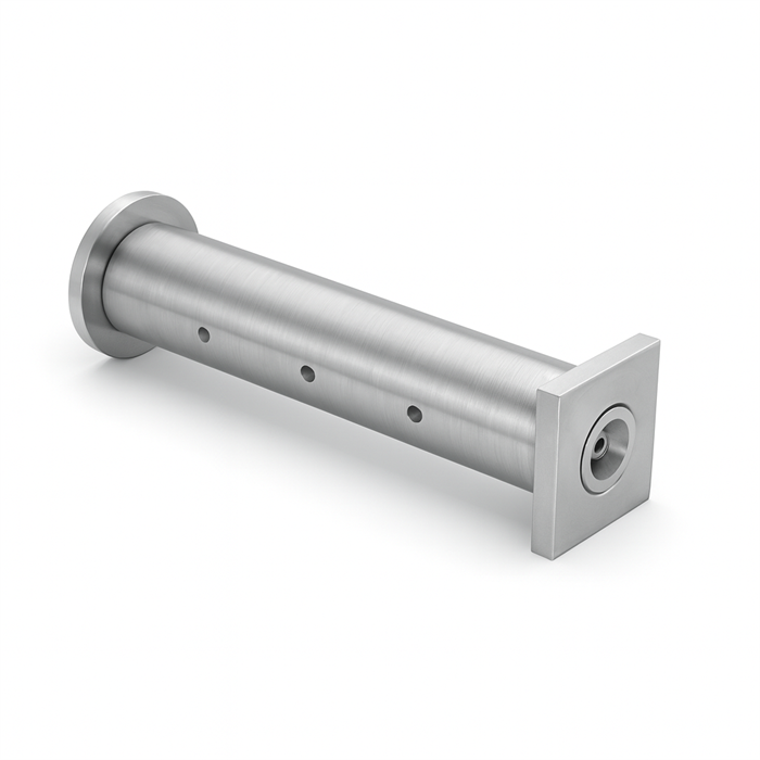 Bult Ø40x200L m. smörjning & låshål