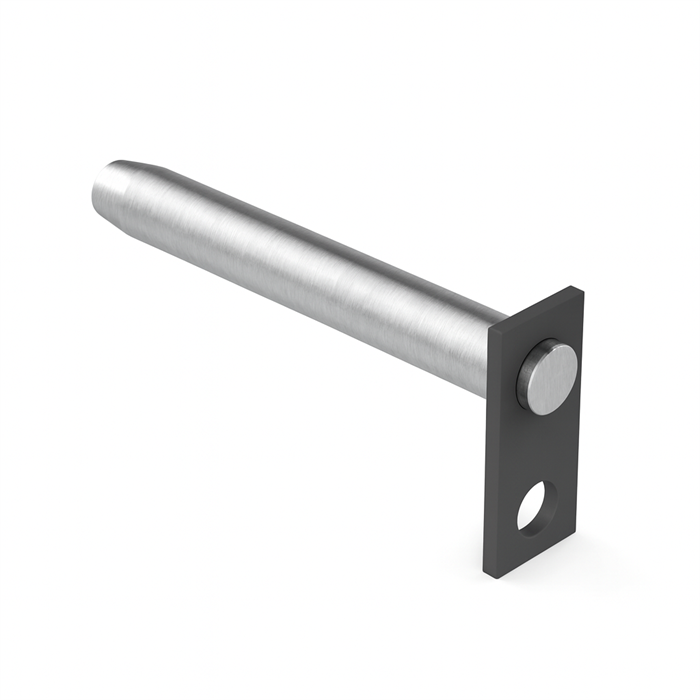 Bult Ø35x266L u. smörjning & u. låshål