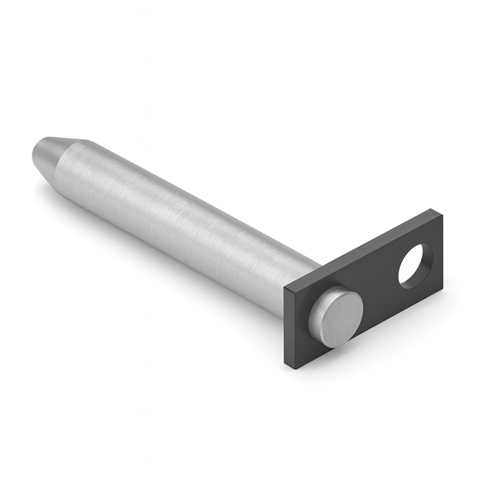 Bult Ø35x266L u. smörjning & u. låshål