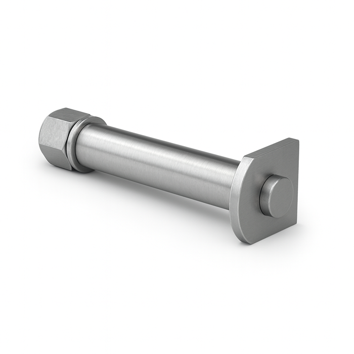 Bult Ø38x236L u. smörjning & u. låshål