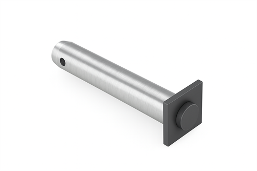 Bult Ø30x176L u. smörjning 