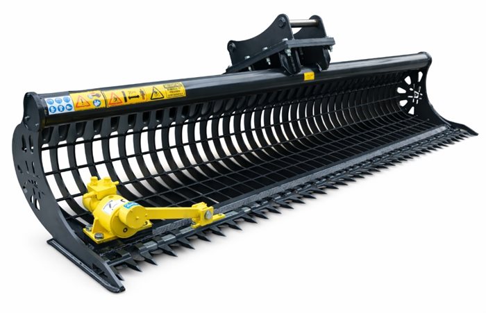 Slåtterskopa med hydrauliskt skär – 1500 mm (2 - 7 ton)
