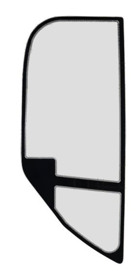 Höger sidoruta bakom dörr