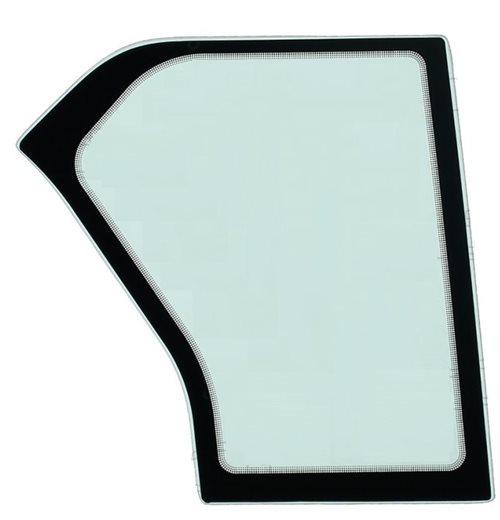 Højre nedre dørrude 