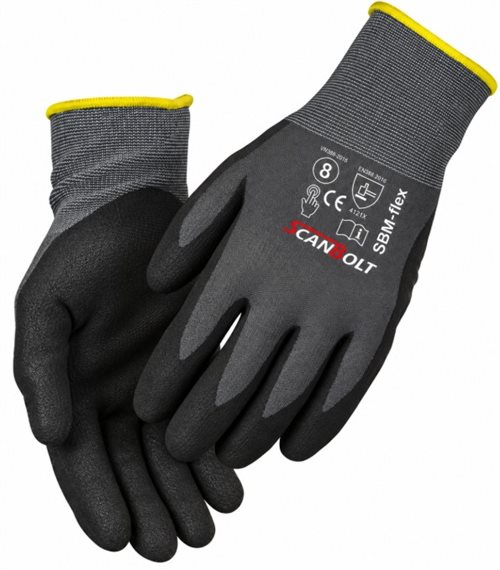 Montagehandske SBM-Flex stl. 8