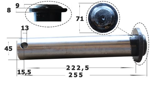 Bolt 45X255