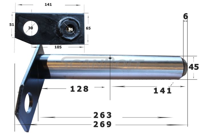 Bolt 45x269