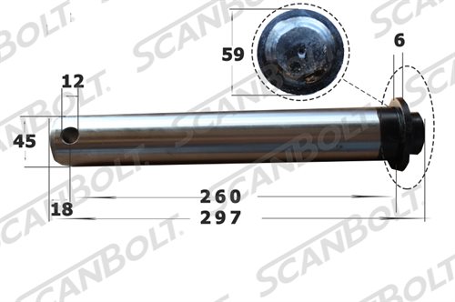 Bolt 45x297