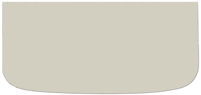 Nedre framruta till Hitachi